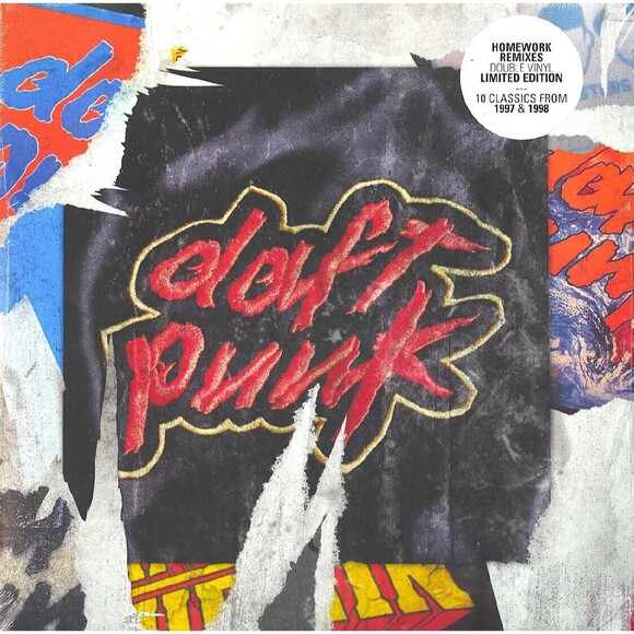 Daft Punk, Homework Remixes, Limited Edition, 140 Gram, Double Vinyl, LP, NEW - Picture 1 of 2